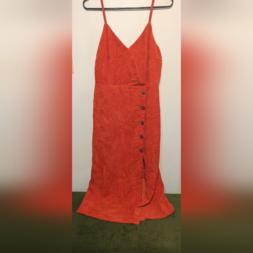 Lush corduroy dress